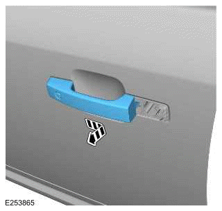 Exterior Rear Door Handle